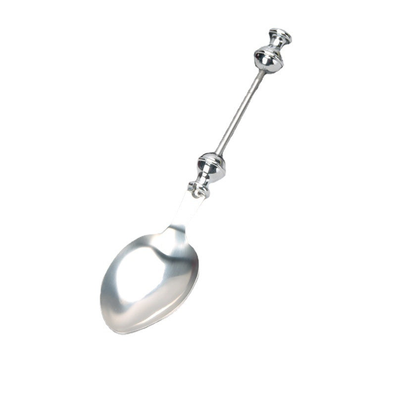 Wholesale Beadable Utensils DIY Stainless Steel Sugar Tea Spoon Spoon Fork Cutlery